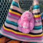 🐰 NU 60% KORTING! 🏆 Handgemaakte zachte konijnenpomponbedeltjes – Schattig ontwerp, hoogwaardig garen & perfect voor tassen/sleutels 🎀
