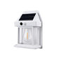 🔈🔈Black Friday: 60% korting op alles! 🔥– Wandlamp op zonne-energie met bewegingssensor van wolfraam: geen elektriciteit nodig, 12 uur autonomie & IP65! 🌙