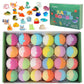 🛁 60% KORTING |🌊 Badbommen met oceaan-thema | 60 g * 12 stuks, schuimend badplezier & leuk cadeau-idee ✨