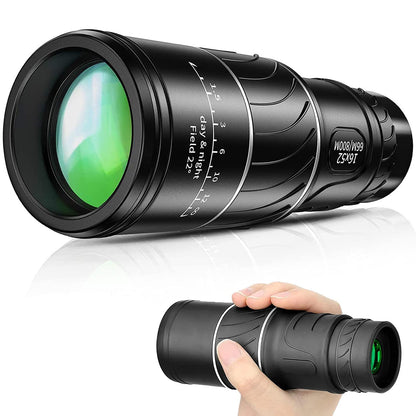 🔭 NU 60% KORTING! ✨ Monoculaire telescoop 40x60 – Dubbele focuszoom, HD-helderheid en waterdicht ontwerp 🌠🧭