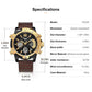 ⌚Multifunctioneel 3ATM waterdicht heren quartz sporthorloge met dubbel display