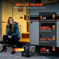 🔈🔈60% KORTING!!🌡️8 kW dieselkachel, 12 V/24 V alles-in-één diesel luchtverwarmer, Bluetooth app-bediening, afstandsbediening en display, CO-alarm, snelle verwarming💨