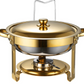 🔥 NU 60% KORTING! 🎄 Buffetset van roestvrij staal met chafing dish - Gelijkmatige hitte en duurzaam, perfect voor feestdagen en feestjes ✨