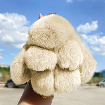 🐰 NU 60% KORTING! 🏆 Handgemaakte zachte konijnenpomponbedeltjes – Schattig ontwerp, hoogwaardig garen & perfect voor tassen/sleutels 🎀