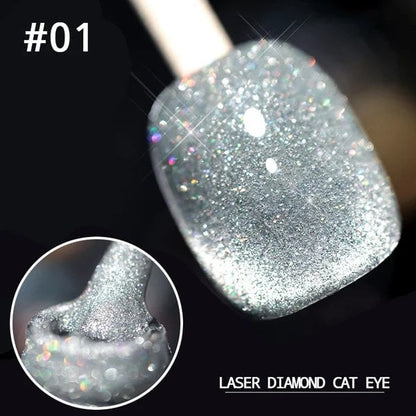 💅LAATSTE DAG HEET UITVERKOOP 60% KORTING💎Laser Diamond Cat Eye Nagellak