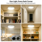 💥Grote Uitverkoop - 50% Korting💡 Oplaadbare Bewegingssensor Plafondlamp met Afstandsbediening - Magnetische Draadloze Plafondlamp op Batterij
