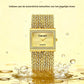 🎄🎁Black Friday gezamenlijke promotie💥Ladies Rhinestone Quartz Square Watch