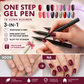 💅 KOOP 1, KRIJG 1 GRATIS! ✨ One Step Nail Gel Pen – Inclusief gratis mini UV-nagellamp – Geen basis- of topcoat nodig – perfect voor doe-het-zelf manicures onderweg 🎨💡✨