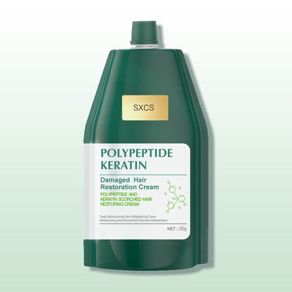 🔈🔈60% korting💕Polypeptide Keratine Hydraterende Gladmakende Haarschade Herstellende Crème