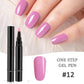 💅 KOOP 1, KRIJG 1 GRATIS! ✨ One Step Nail Gel Pen – Inclusief gratis mini UV-nagellamp – Geen basis- of topcoat nodig – perfect voor doe-het-zelf manicures onderweg 🎨💡✨