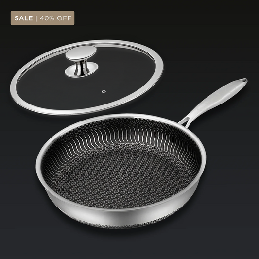 ✨Grote uitverkoop - 55% korting🍳  - Premium anti -aanbak Pan met deksel