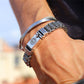 💎 60% KORTING! 💎 Tibetaans gebedswielarmband – 925 sterling zilver, gelukshanger & Valentijnsdagcadeau