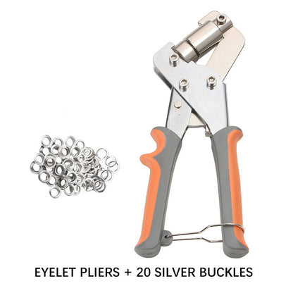 🛠️ 50% KORTING! 🔩 Set oogtangen – Stevig, compleet en veelzijdig – Ideaal voor zeildoek, leer en doe-het-zelfprojecten ✨