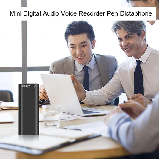 🎙️ NU 60% KORTING! 🔥 Mini-spraakrecorder – Slimme geluidsopname, compact en gebruiksvriendelijk, lange batterijduur 🔋