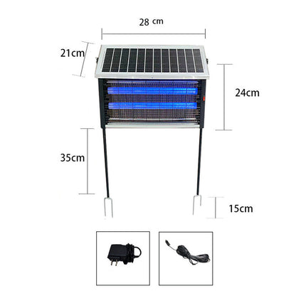 🦟 NU 50% KORTING! ☀️ Krachtige zonne-energie-insectenverdelger van 3500 V – voor binnen en buiten, waterdicht en zonder chemicaliën voor effectieve bescherming 🏠