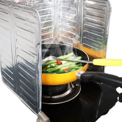 🍳 Keukenoliespatbescherming - Antiaanbakontwerp en gemakkelijk schoon te maken, maximale veiligheid in de keuken 🔥✨