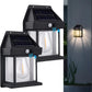 🔈🔈Black Friday: 60% korting op alles! 🔥– Wandlamp op zonne-energie met bewegingssensor van wolfraam: geen elektriciteit nodig, 12 uur autonomie & IP65! 🌙