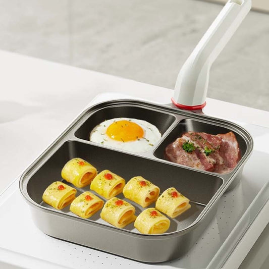 🔥55% korting🍳3-in-1 koekenpan met grote inhoud🔥