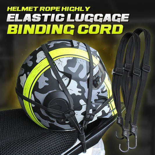 🎧 KOOP 1 KRIJG 1 GRATIS! ✨ Elastisch koord voor helm en bagage - Veilige en anti-verlies bevestiging voor fiets/reizen, lichtgewicht en duurzaam 🔒📦