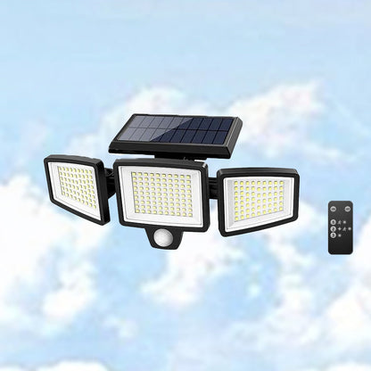 ☀️ 50% KORTING 🌙 | Zonne-energieverlichting met afstandsbediening – 210 lumen, 2400 mAh & IP44
