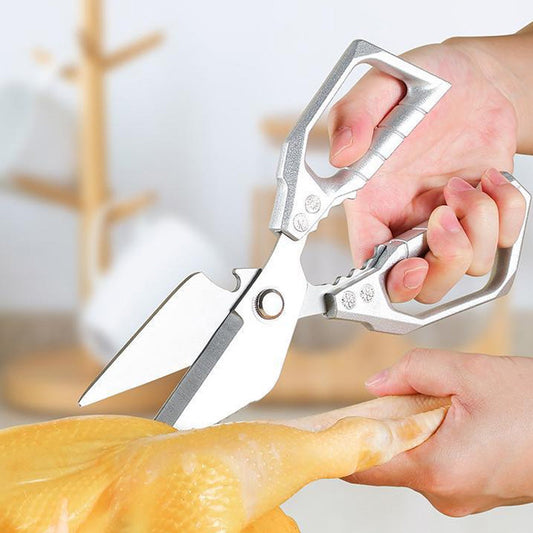 🔈🔈60% KORTING✂️ De Enige Keukenschaar Die Je Nodig Hebt – Snijdt Kip, Kruiden, Verpakkingen & Noten