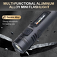 📢📢60% korting🔥Multifunctionele Mini Zaklamp van Aluminiumlegering