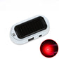 🚗 Zonne-energie-dummy-alarm met knipperend LED-lampje – lichtsensor, simuleert een alarmsysteem, voor auto’s en binnenshuis