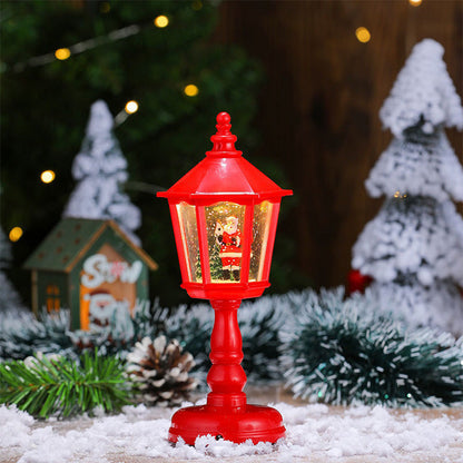 🎅Kerstspeciale aanbieding - 60% korting🎄Kerstmis Lichtgevende Sneeuw Nachtlampje met Muziek