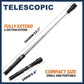 🔦 Multifunctionele magnetische telescopische zaklamp – Uitschuifbaar, 360° flexibele hals, superhelder 🛠️
