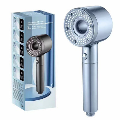 🚿 60% KORTING! 💦 HOGEDRUKDOUCHEKOP - 5 straalstanden en directe installatie, waterbesparend ontwerp met antikalktechnologie, spa-ervaring thuis 🌟🛁
