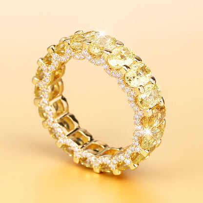 ✨60% KORTING! Full Circle Sparkling Zircon Fashion Ring – Tijdloze elegantie, 360° glans en licht luxe design 💎💍