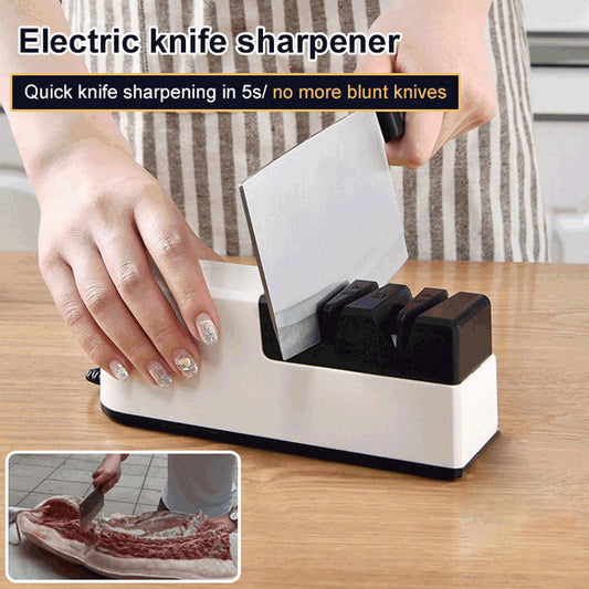 🔪 NU 60% KORTING! ⚙️ Professionele elektrische messenslijper – Snel en nauwkeurig slijpen, meerdere hoeken voor keuken- en buitenmessen ✨📦