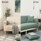 🔈🔈NIEUWE AANKOMSTEN 2026 - 60% KORTING🛋️Jacquard gebreide stretch bankhoes