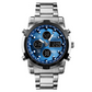 📢📢60% KORTING!! ⏰ Waterdicht militair analoog-digitaal herenhorloge – 48 mm, multifunctioneel & roestvrijstalen band! 🕰️💪