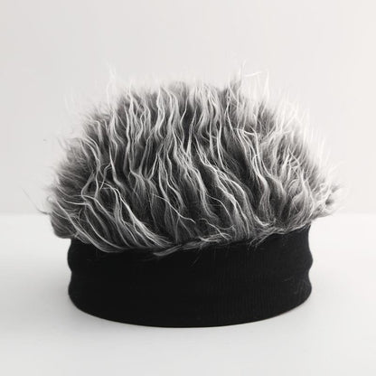 🧢 60% KORTING! 🎤 Unisex hiphop pruikmuts – grunge stijl, zacht en comfortabel & perfect voor feestjes en kostuums ✨