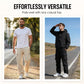 👖 NU 50% KORTING! 🛠️ Stretchbroek voor heren met zakken – Meerdere zakken & trekkoord in de taille – Casual rechte broek – perfect voor werk, reizen of actieve dagen 🏃‍♂️