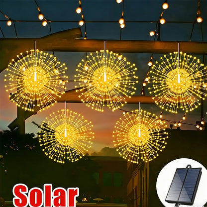🎆 60% KORTING! 💡 LED-lichtslinger met vuurwerkeffect en koperdraad – Flexibele koperdraad, warm licht en decoratieve feestverlichting ✨