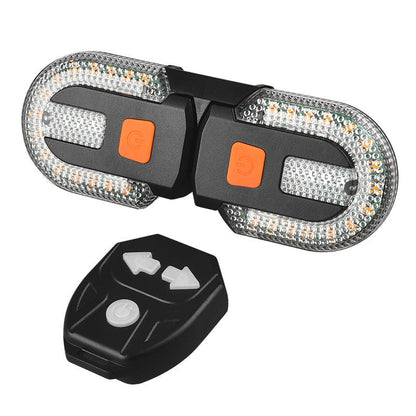 🚴 NU 60% KORTING! 🔦 Draadloos fietsachterlicht met afstandsbediening – automatische remsensor, meer dan 30 lichtstanden en USB-oplaadbaar ⚡