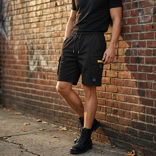 🔥ZOMERUITVERKOOP 2026🔥 Casual cargo shorts voor heren met trekkoord in de taille