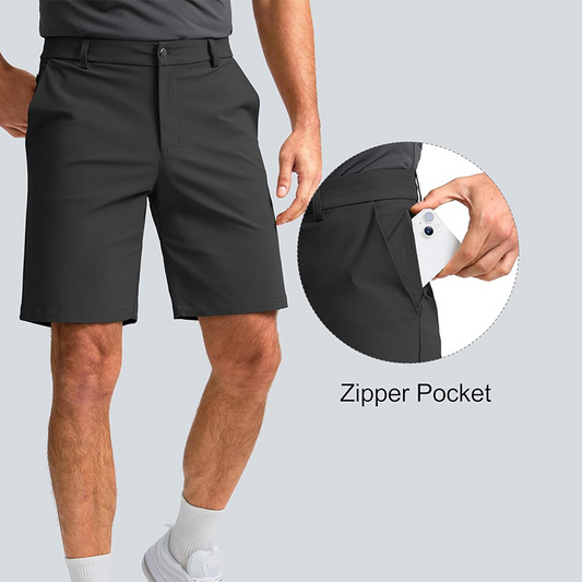 🏃 60% KORTING! 🩳 Sneldrogende sportshorts voor heren – 4-way stretch & vochtregulerend voor de sportschool, golf en dagelijks gebruik 💦