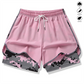 🏃‍60% KORTING OP 2-IN-1 SPORTSHORTS! 🔥 Ademende stof, camouflagevoering en zakken voor dames🏃‍♀️✨