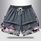 🏃‍60% KORTING OP 2-IN-1 SPORTSHORTS! 🔥 Ademende stof, camouflagevoering en zakken voor dames🏃‍♀️✨