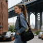 Tas van canvas met meerdere vakken 🎒 Lichtgewicht en duurzaam, verstelbare schouderband, kan als schoudertas of crossbodytas gedragen worden 👜