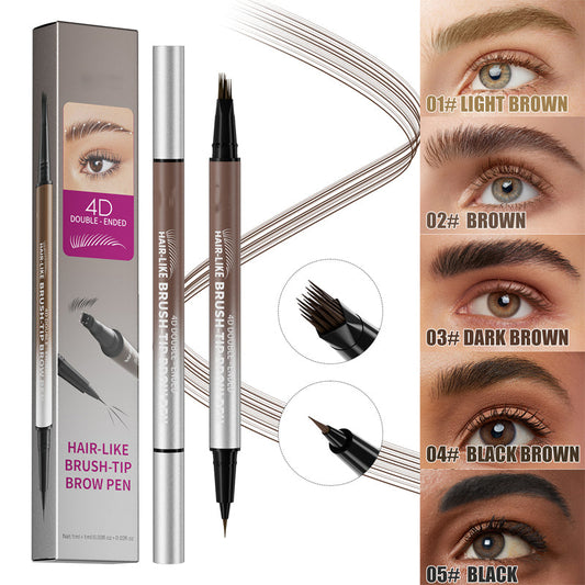 ✨️TOPAANBIEDINGEN - 60% KORTING✨️2-in-1 waterbestendige vloeibare wenkbrauwstift