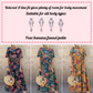 Retro maxi-jurk met bloemenprint 🌼 Ronde hals, korte mouwen, losvallend en zwierig, waardoor je eruitziet alsof je zo uit een tuin bent gestapt 🌿