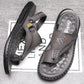 👣 TIJDELIJK 60% KORTING! 🌿 Ademende, zachte leren outdoorsandalen voor heren (ook in grote maten) – ondersteunend, antislip, instapmodel 🌲