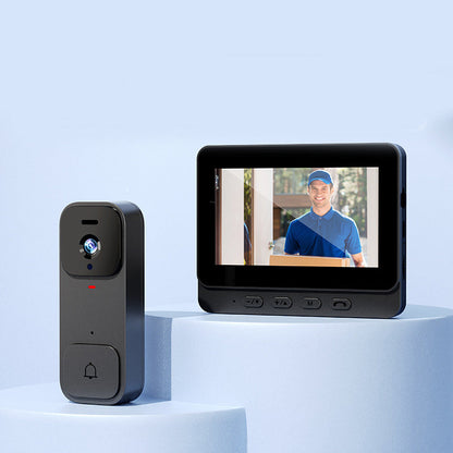 🏠⚡ BEPERKTE TIJD 50% KORTING! Slimme videodeurbel met 4,3" scherm – live bewaking & tweerichtingsaudio 🏡💖