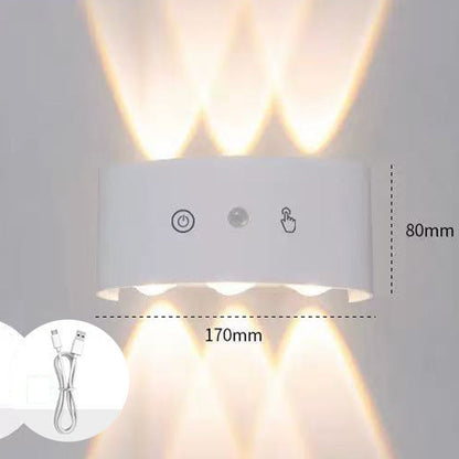 💡 50% KORTING! 🔋 Oplaadbaar led-nachtlampje met bewegingssensor – instelbare helderheid, magnetische bevestiging en ideaal voor gangen, trappen en slaapkamers 🌙