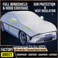 🌦️ NU 50% KORTING! 🚗 Dikke halve autohoes – Zonbescherming in de zomer, sneeuwbescherming in de winter – Slijtvast en weerbestendig – Perfect voor het Zweedse klimaat ❄️