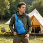 🎒 50% KORTING! ✨ Heren buitensport-schoudertas – Met meerdere vakken, waterafstotend, ademende rugzijde 🌦️